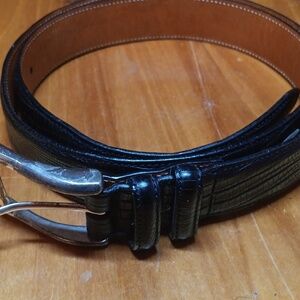 Trafalgar Women's Italian Calfskin Leather belt Size 36/90